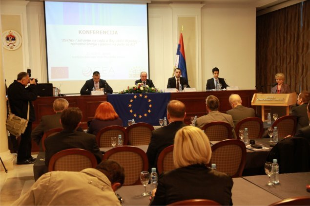 Conference: Occupational Health and Safety in RS - Challenges on the road to the EU, Banja Luka 2011